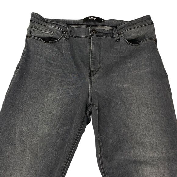 Hudson Women's Nico Mid-Rise Super Skinny Jeans - Size 31 -Grey - Picture 7 of 14